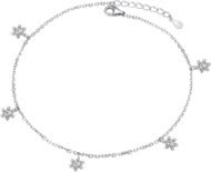 Anklet for Women S925 Sterling Silver Adjustable Foot Heart Lotus Infinity Moon Srars Flower Pearl Multilayer Layered Ankle Bracelet Beach Jewelry