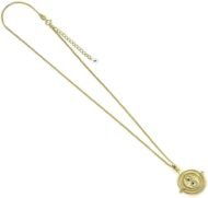 Gold Plated Sterling Silver Necklace with Crystals - Image 2