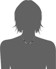 Datura Necklace, Antique Silver-Tone Finish, Black Tie - Image 2