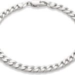Sterling Curb Chain Bracelet