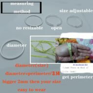 Natural chalcedony bracelet Ice transparent chalcedony bangle multiple colors round oblate widen oblate - Image 2
